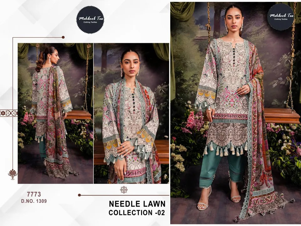 Pakistani cotton suit  uploaded by Taha fashion from surat on 3/14/2024