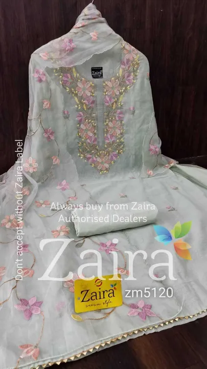 Organza Suits for Women  uploaded by Zuberiya Global on 3/14/2024