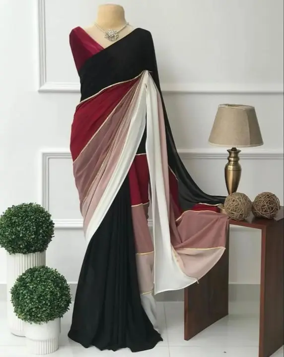 Soft georgette  uploaded by Kesari Nandan Fashion saree and dress material on 3/15/2024
