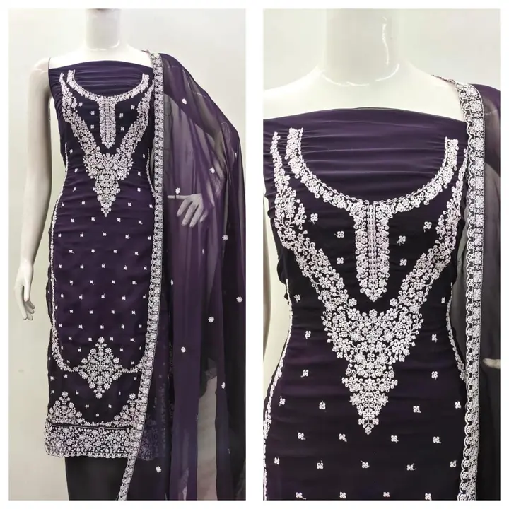 JORJAT WITH KASMIRI WORK PAKISTANI STYLE* uploaded by Kesari Nandan Fashion saree and dress material on 3/15/2024