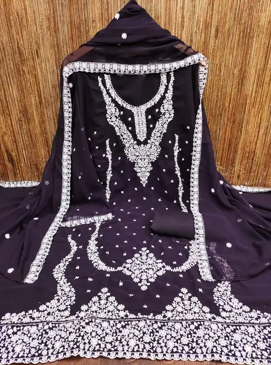 JORJAT WITH KASMIRI WORK PAKISTANI STYLE* uploaded by Kesari Nandan Fashion saree and dress material on 3/15/2024