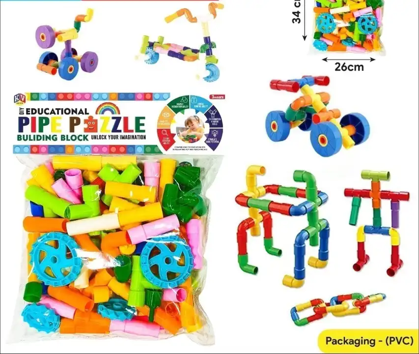 Pipe puzzle  uploaded by BHTOYS on 3/15/2024