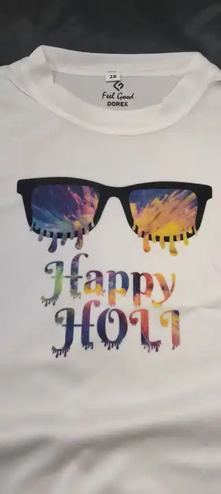 Holi T-shirt  uploaded by business on 3/15/2024