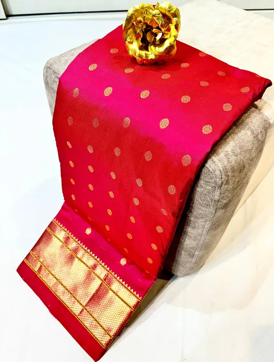 Pure silk paithani  uploaded by business on 3/15/2024