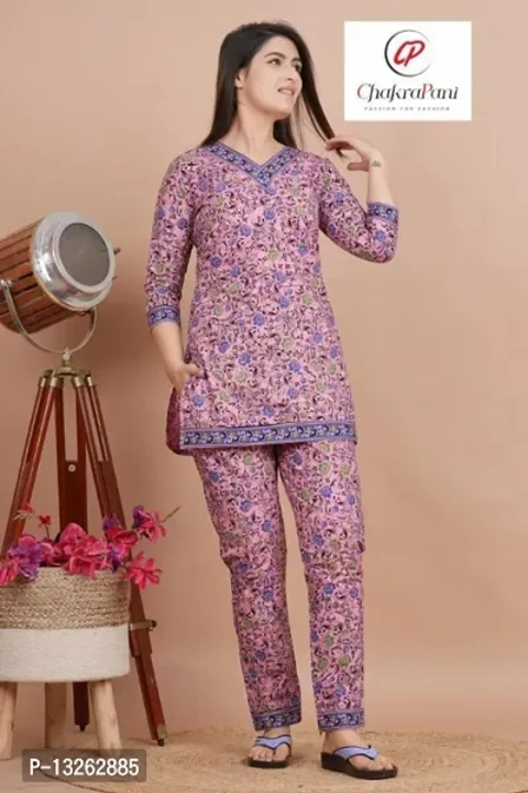 Cotton night suit uploaded by Pragya collection on 3/16/2024