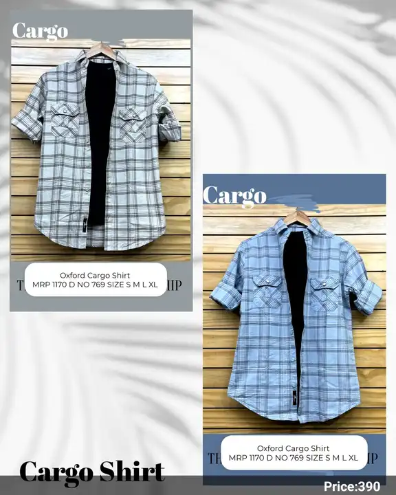 Oxford Cargo Shirt  uploaded by business on 3/16/2024
