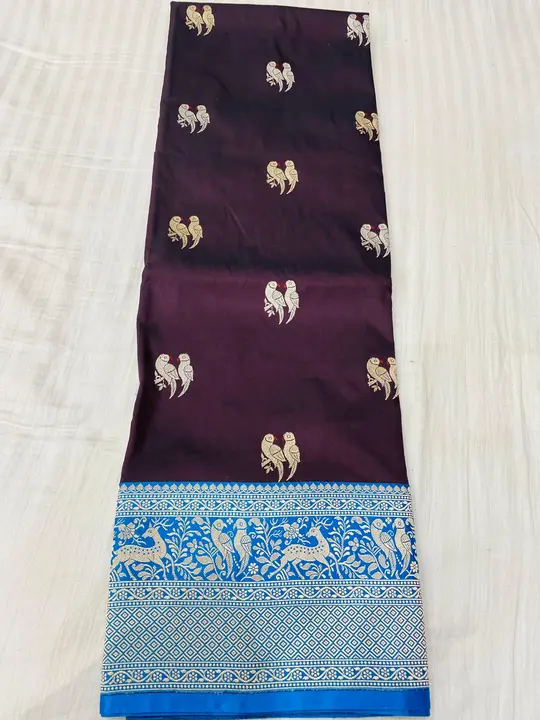 Pure 100%banarsi katan silk  uploaded by Shakuntalam fabrics on 3/16/2024