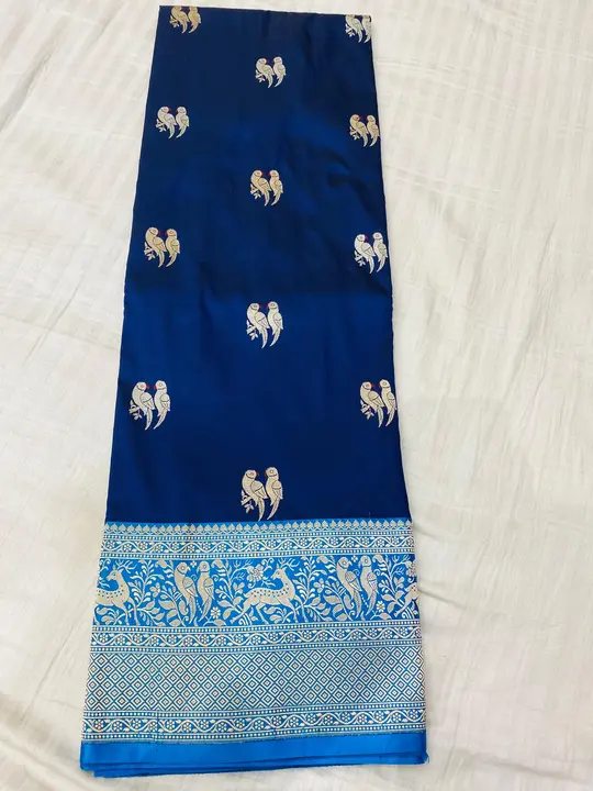 Pure 100%banarsi katan silk  uploaded by Shakuntalam fabrics on 3/16/2024