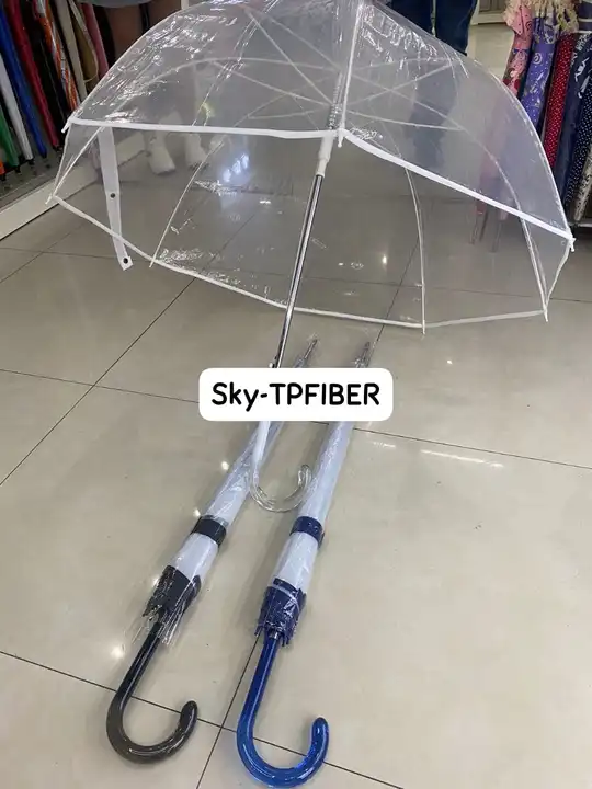 Fiber Dome Shape Transparent Umbrella  uploaded by Classic International  on 3/16/2024