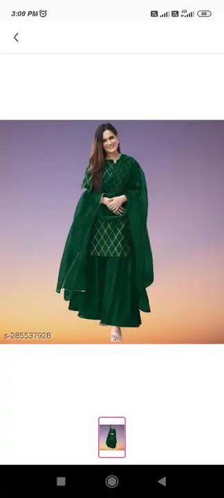 3 pic kurti pent dupatta  uploaded by N.s.creation on 3/17/2024