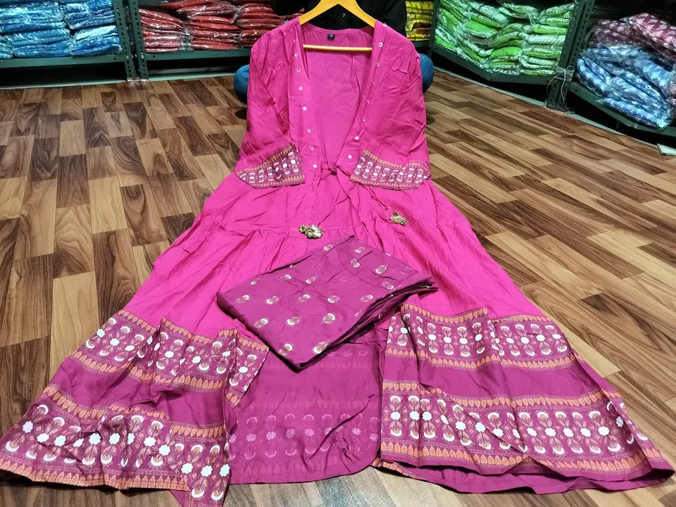 Reyon  uploaded by Pink city Fashion and Jaipur Kurtis on 3/17/2024