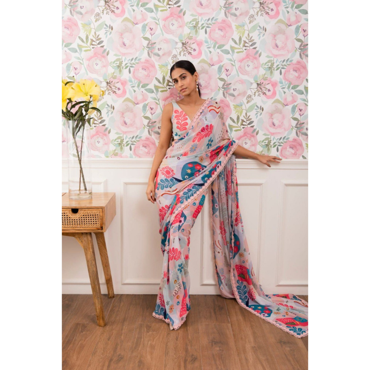 Ready to wear saree uploaded by ROYAL OVERSEAS on 3/17/2024