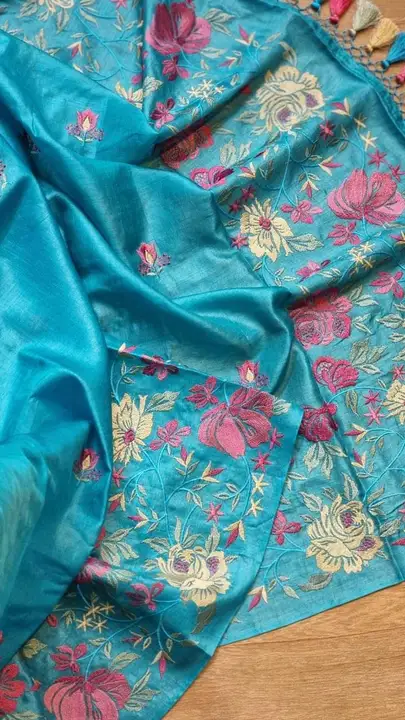 BHAGALPURI TUSSAR SILK SAREE  uploaded by S.N.COLLECTIONS  on 3/17/2024