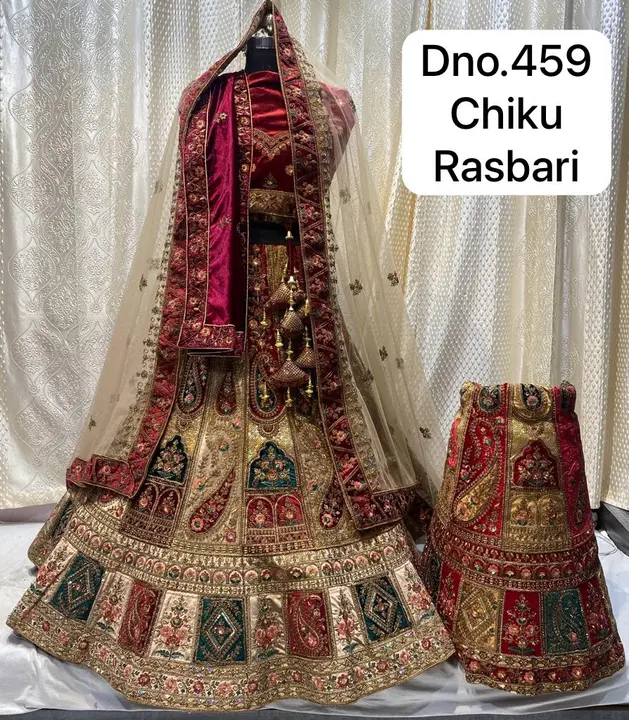 Bridals lehenga uploaded by business on 3/17/2024