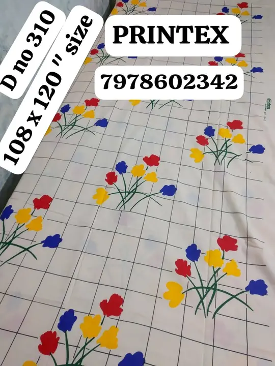 Printex textiles Bedsheet with pillow covers  uploaded by Printex textiles industry on 3/17/2024