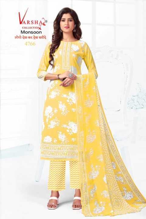 Synthetic dress uploaded by Heena fashion house on 3/18/2024