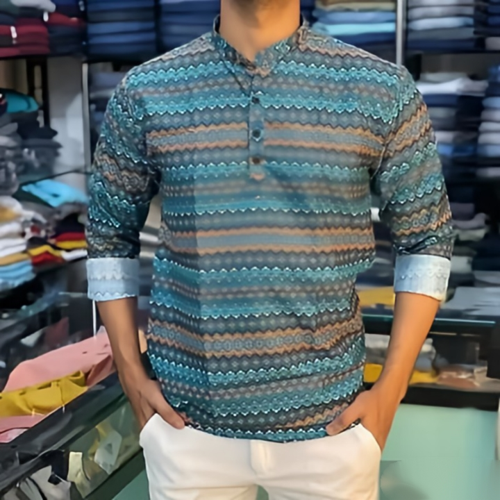 Stylish Look Cotton Blend Kurtas For Men uploaded by ABiS Enterprises on 3/18/2024