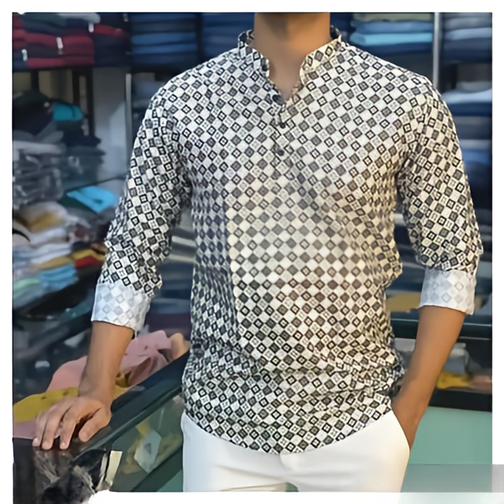 Stylish Look Cotton Blend Kurtas For Men uploaded by business on 3/18/2024