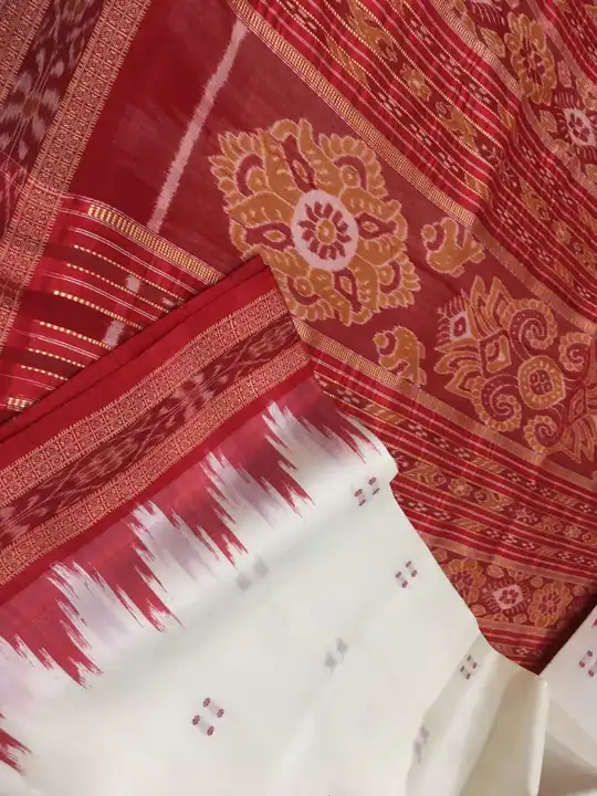 Khandua Silk saree Nuapatana  uploaded by Quikcarts online services on 3/18/2024