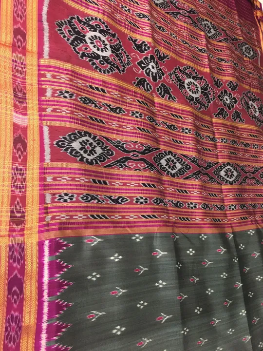Khandua Silk saree Nuapatana  uploaded by Quikcarts online services on 3/18/2024