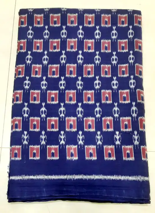 Handloom ikat Fabric for suit material  uploaded by Quikcarts online services on 3/18/2024