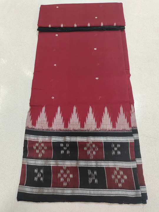 Quikcarts Handloom ikat cotton saree  uploaded by Quikcarts online services on 3/18/2024