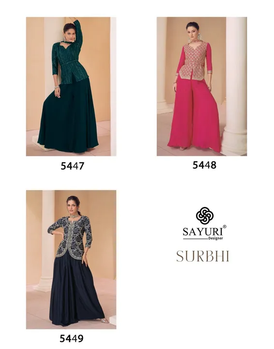 Sayuri brand suits uploaded by MAHADEV FASHION on 3/18/2024