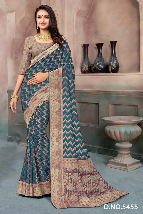 Organza sarees uploaded by business on 3/18/2024