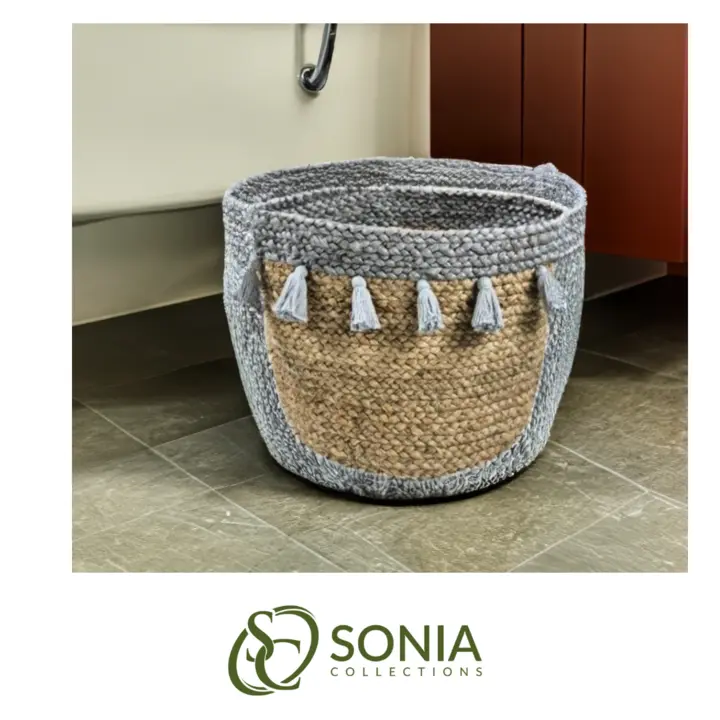 Sonia Collections Jute Basket  uploaded by business on 3/19/2024