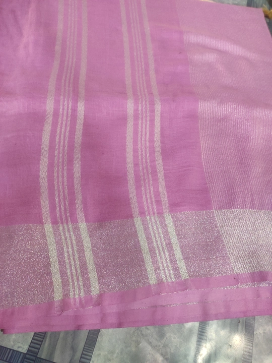 Cotton slub saree  uploaded by Harsh textile on 3/19/2024