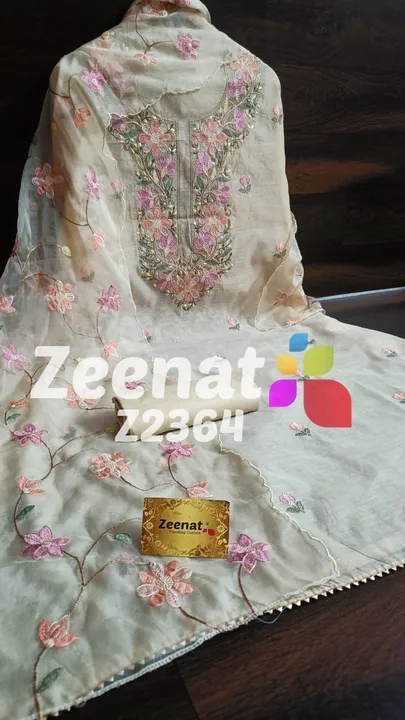 Organza dress uploaded by Heena fashion house on 3/19/2024