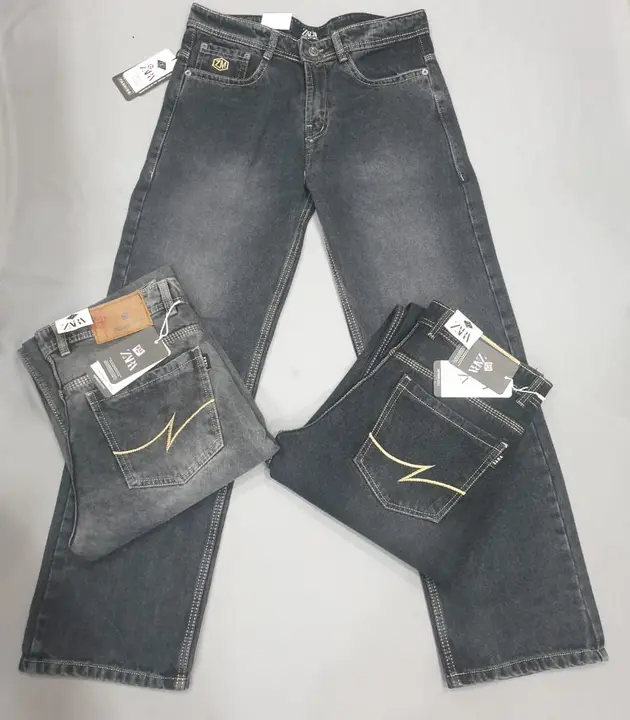 Flat finish full straight jeans 👖 size 28/36 -full length 42 inches uploaded by K.KALIA APPARELS  on 3/20/2024