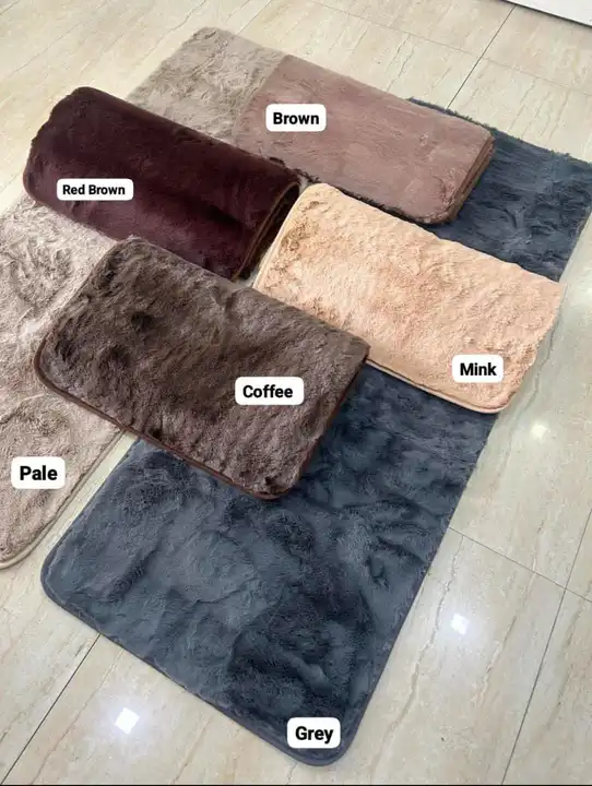 Chineese rabbit fur mats,runner nd carpets  uploaded by business on 3/20/2024