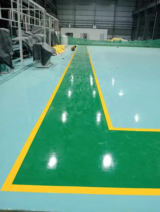 Industrial epoxy flooring without joined  uploaded by business on 3/20/2024