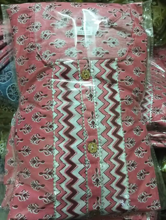 3 piece dupatta 60 60 cotton fabric uploaded by Aakarshankurtis on 3/21/2024