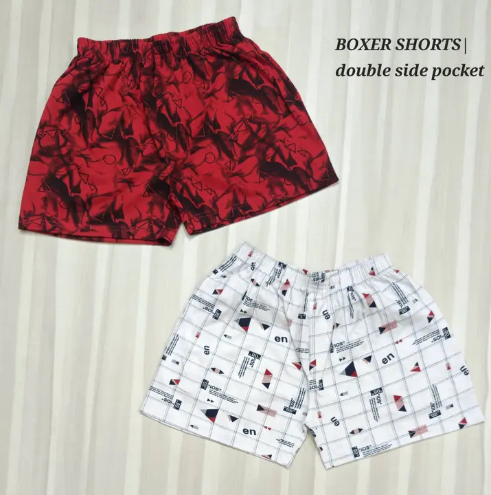 Printed boxer shorts uploaded by Vs textiles on 3/21/2024