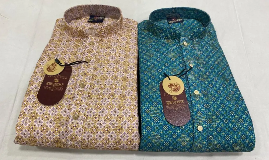 🎶🎶SANGEET🎶🎶

CHIKENKARI KURTA PYAJAMA SET FOR MEN
Rayon Fabric
Jary Pattern uploaded by business on 3/21/2024
