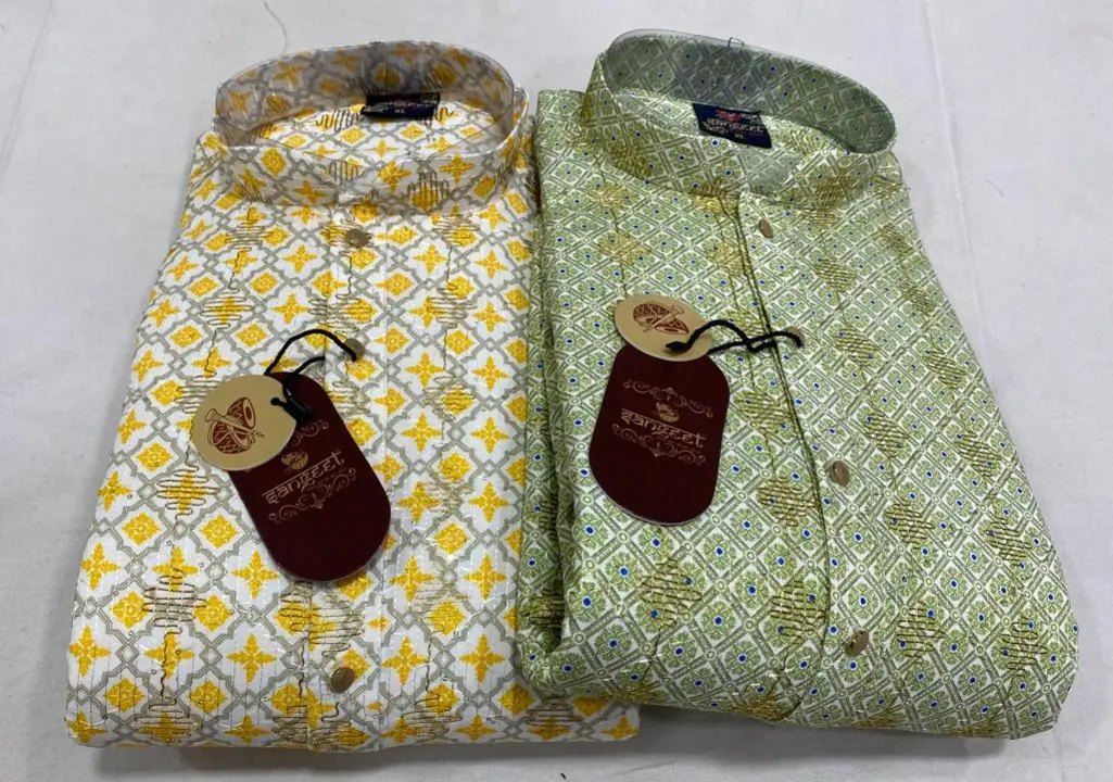 🎶🎶SANGEET🎶🎶

CHIKENKARI KURTA PYAJAMA SET FOR MEN
Rayon Fabric
Jary Pattern

 uploaded by business on 3/21/2024