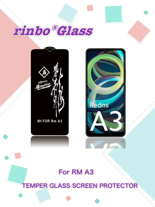 New Model ESD Rinbo Tempered glass  uploaded by RuNija B2B Trading on 3/21/2024