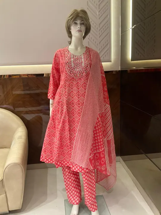 Cotton kurties  uploaded by Guru kripa textiles on 3/21/2024