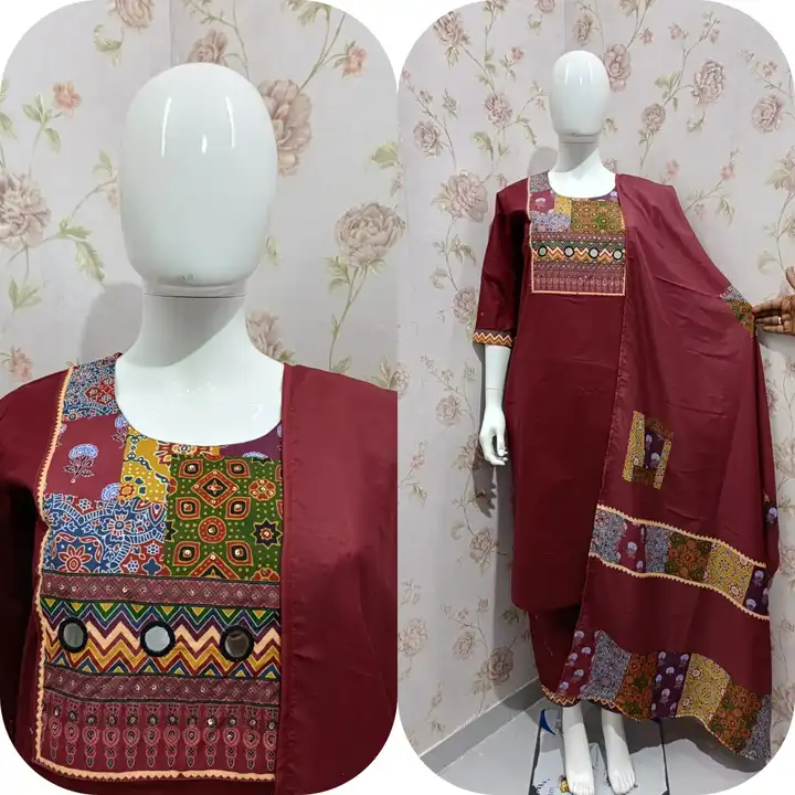 Cotton KURTIES  uploaded by Guru kripa textiles on 3/21/2024