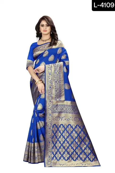 Banarasi Silk Saree uploaded by MADHUBALA ENTERPRISES on 3/21/2024