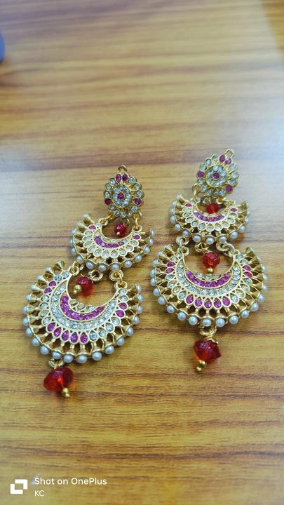 Chandbali earrings  uploaded by Krishna collection on 3/21/2024