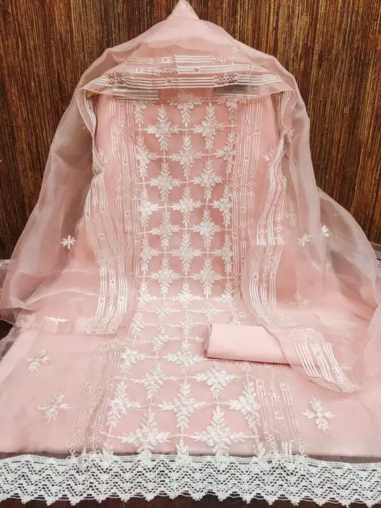 ORGANZA SILK WITH AARI WORK* uploaded by business on 3/22/2024