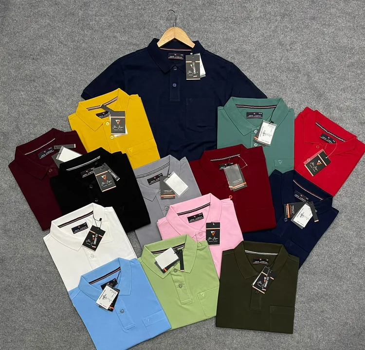 Cotton Matty Polo T-shirt uploaded by M.R. Sons Knitwear and Services on 3/22/2024