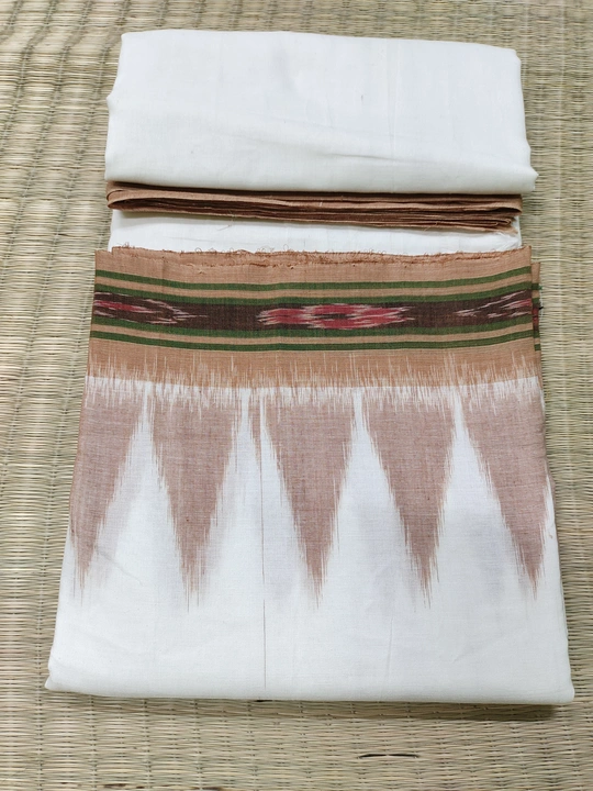 Sambalpuri Pure Cotton Dhoti  uploaded by Quikcarts online services on 3/23/2024