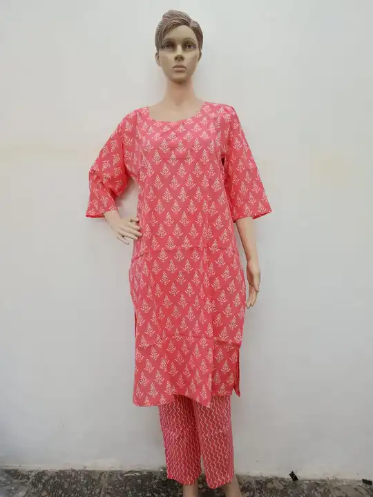 Post image Kurti Pant Set

Cotton Cambric 60*60

Jaipuri Print 

Size: L to XXL

Price: 400/- including GST

Total quantity available: 75 pieces