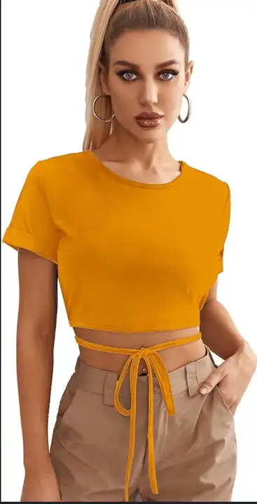 Crop top  uploaded by Unique collection on 3/23/2024