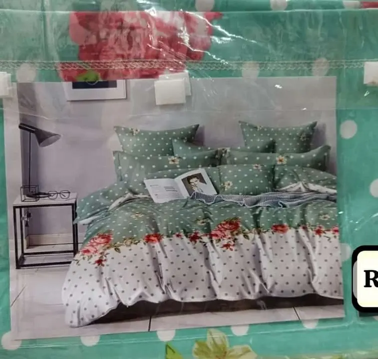 Single bedsheet with pillow covers   2 +  2 pair uploaded by Rajesh handloom outlet on 3/23/2024