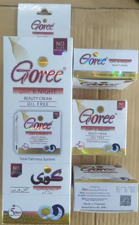 Post image I want 50+ pieces of Goree Day and Night Cream at a total order value of 5000. Please send me price if you have this available.
